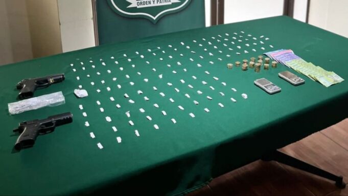 Carabineros desarticuló banda dedicada al microtráfico en Nueva Imperial