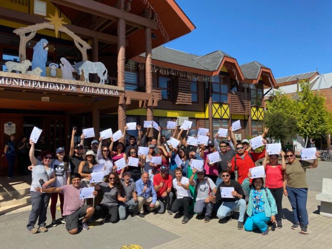 Guías Turísticos de Villarrica se Certifican Para Asegurar Atención a Visitantes