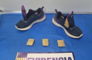 En Zapatillas Intentan Ingresar Droga a la Cárcel de Villarrica