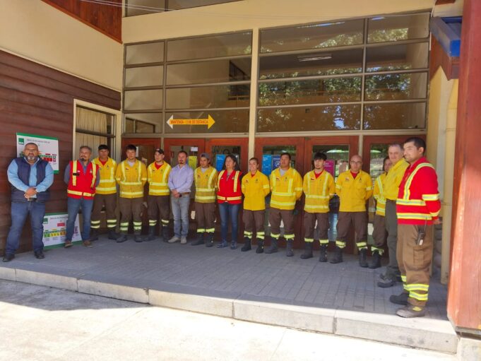 Freire: Brigadistas Conaf Llegan a Coipue Para Apoyar en Temporada de Incendios Forestales
