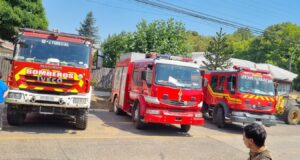 Doscientos treinta unidades de Bomberos con un contingente de mas de mil voluntarios en la región de la Araucanía