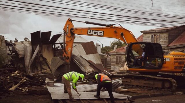 Demuelen Instalación Municipal de Freire Afectada por Incendio
