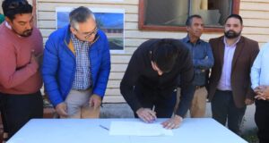 Gorbea: Entregan Terreno Para Construir Nueva Posta en Quitratúe