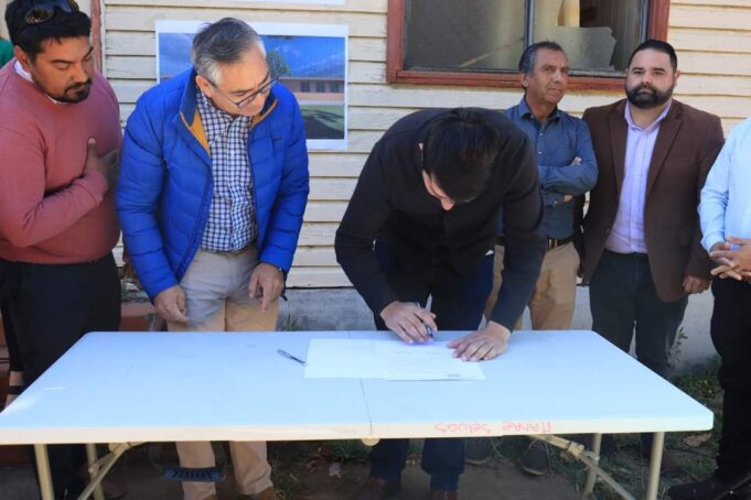 Gorbea: Entregan Terreno Para Construir Nueva Posta en Quitratúe