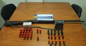 PDI Angol Recuperó Escopeta y más de 40 Municiones