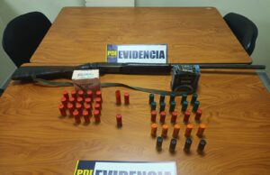 PDI Angol Recuperó Escopeta y más de 40 Municiones