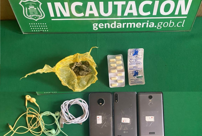 Lanzan Paquetes con Celulares y Droga al Interior de la Cárcel de Pitrufquén