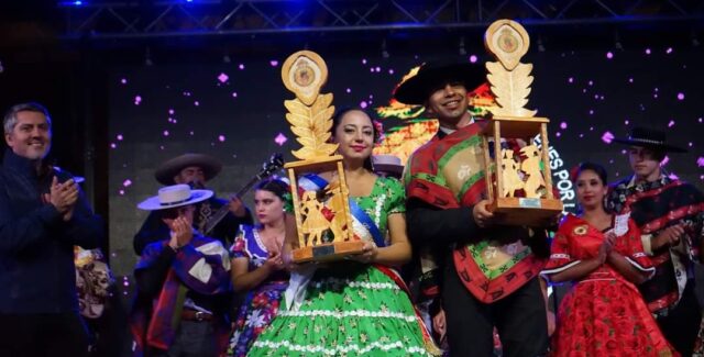 Pareja de Pucón Obtuvo Primer Lugar del IV Campeonato Nacional Jóvenes por la Cueca Organizado por el Gobierno Regional