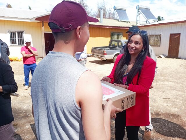 Bienes Nacionales de La Araucanía coordina entregas de ayuda para familias afectadas por incendios forestales en Freire