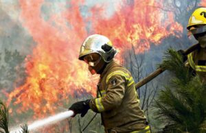 “Cuando broten sedientas las llamas y la alarma desnude su voz” … Bomberos de la Araucanía luchando sin descanso y con mucho corazón
