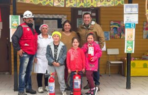 Red Nacional de Emergencias Realiza Capacitaciones en Uso y Manejo de Extintores en Escuelas Rurales de Pitrufquén