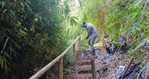 Gorbea: Realizan Mejoramientos en el Parque Ecológico La Aguada de Quitratúe