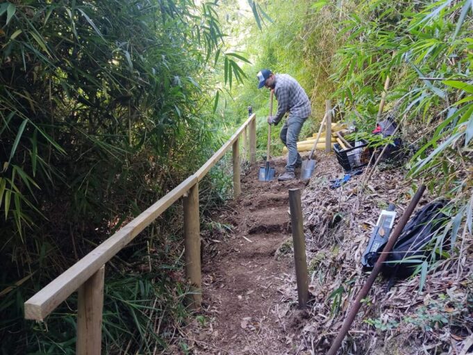 Gorbea: Realizan Mejoramientos en el Parque Ecológico La Aguada de Quitratúe