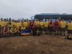 Brigadistas del Sur Llegan a Pitrufquén Para Labores Post Control de Incendio Forestal