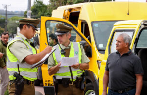 Transportistas de Villarrica son Fuertemente Fiscalizados