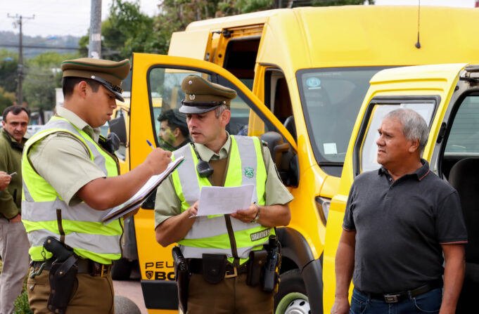 Transportistas de Villarrica son Fuertemente Fiscalizados