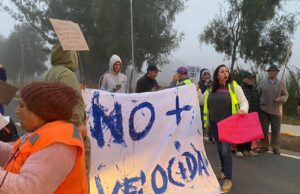 Vecinos de Villa Los Galpones se Toman la Ruta: Solicitan Presencia de Vialidad
