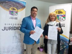 Alcaldesa de Pitrufquén Firma convenio con Notaria Ferrand en Beneficio de los Vecinos de Sectores Rurales de la Comuna