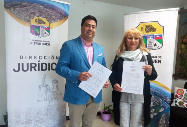 Alcaldesa de Pitrufquén Firma convenio con Notaria Ferrand en Beneficio de los Vecinos de Sectores Rurales de la Comuna
