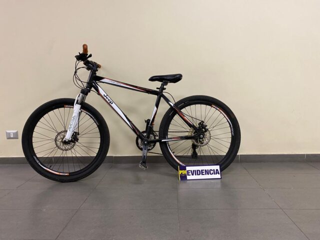 Avaluada en 400 Mil Pesos: PDI Recupera Bicicleta Sustraída en Noviembre del 2022 en Temuco