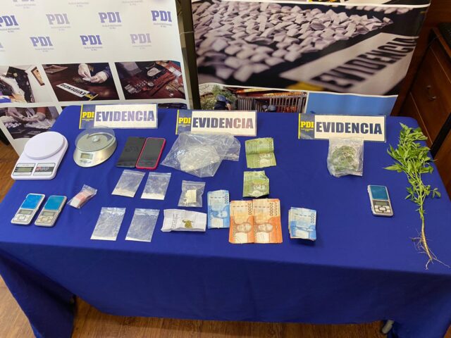 Cuatro Detenidos por Microtráfico de Drogas en Lonquimay