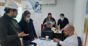 CubaMed Realizó Exitosa Jornada de Salud en Obra de Construcción en Pitrufquén