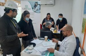 CubaMed Realizó Exitosa Jornada de Salud en Obra de Construcción en Pitrufquén