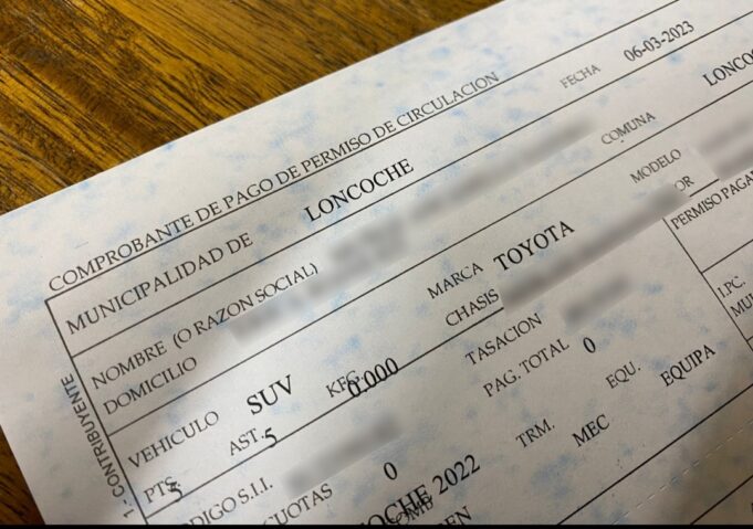 Loncoche Tiene Nueva Modalidad Para Pago de Permisos de Circulación 2023