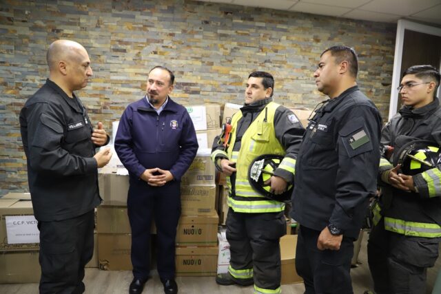 Gendarmería Entrega Importante Aporte a Bomberos de Temuco
