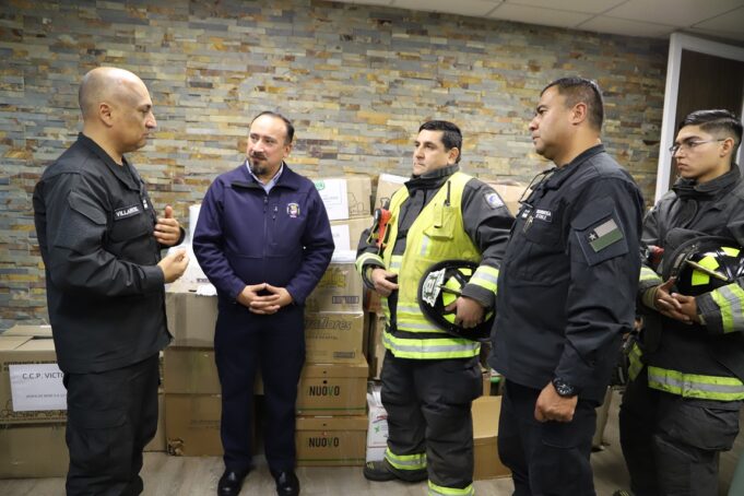 Gendarmería Entrega Importante Aporte a Bomberos de Temuco