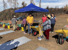 CONADI Llegó con Ayuda Para Familias Mapuche Azotadas por los Incendios en Purén