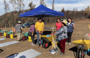 CONADI Llegó con Ayuda Para Familias Mapuche Azotadas por los Incendios en Purén