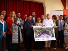 Gobernador Luciano Rivas Entrega Diseño Para la Construcción del Nuevo Establecimiento de Larga Estadía Para Adultos Mayores de Purén