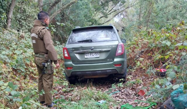 Carabineros de Freire Recuperan Vehículo Robado en Pitrufquén