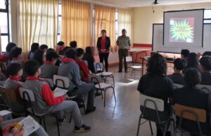 Carabineros de Pitrufquén Dio Charla Sobre Bullying a Estudiantes del Colegio Leonardo Da Vinci School