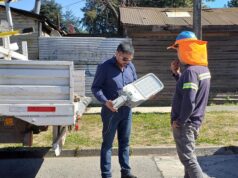 Loncoche Avanza en Reposición de Luminarias Led en Alumbrado Público