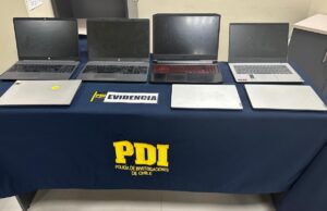 PDI Temuco Recuperó Notebooks Robados Desde Empresa: Extrabajador fue Detenido