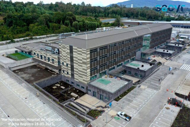 Obras del Nuevo Hospital de Villarrica Ad-portas de Culminar su Proceso de Construcción