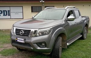 En el Centro de Pitrufquén fue Recuperada una Camioneta que Había Sido Robada en la Región Metropolitana