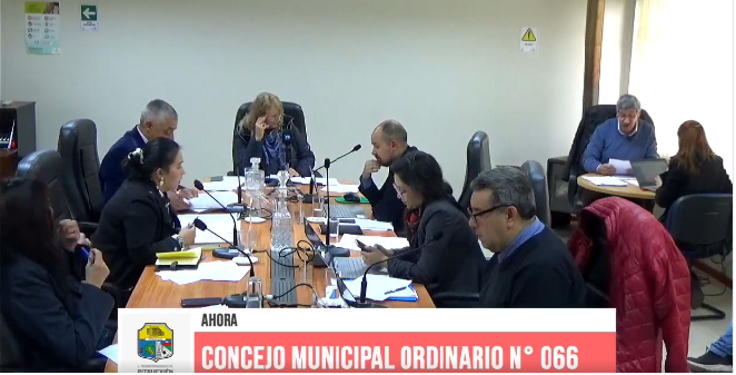 Concejo Municipal Ordinario N° 066 – 25 de Abril de 2023.