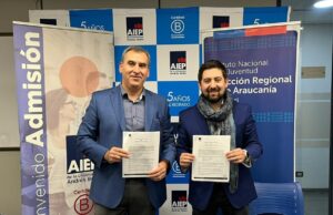 INJUV Y AIEP firman convenio que beneficiará a jóvenes de La Araucanía