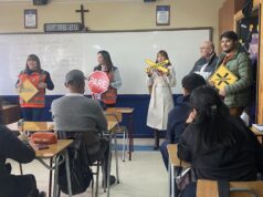 Municipio de Pitrufquén y EFE Iniciaron Charlas de Educación y Seguridad Ferroviaria en Colegios