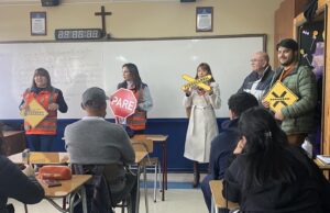 Municipio de Pitrufquén y EFE Iniciaron Charlas de Educación y Seguridad Ferroviaria en Colegios