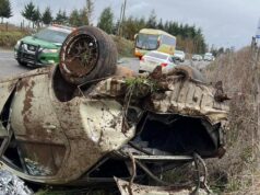 Un Muerto Deja Volcamiento de Vehículo en la Ruta Freire – Villarrica