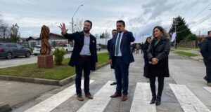 Loncoche: Inauguran Remodelada Avenida Balmaceda