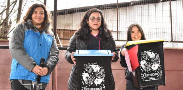 Liceo Bicentenario de Padre Las Casas Compromete Acciones de Reciclaje