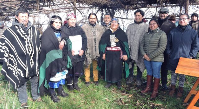 Restituyen Sitio Ceremonial Ancestral que Beneficia 15 Comunidades Mapuche de Saavedra