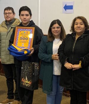 Histórica escuela de Villarrica Llega por Primera vez a su Alumno Número 500