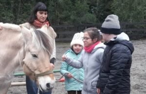 Menores en Situación de Discapacidad de Villarrica Participan en Taller de Equinoterapia