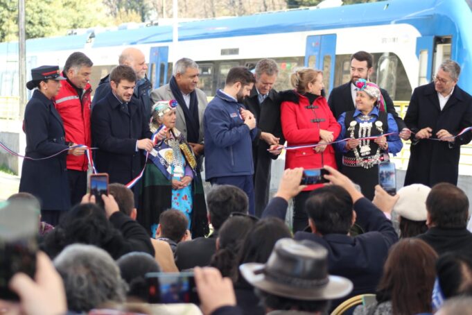 Presidente Boric Encabezó Inauguración del Tren Temuco – Pitrufquén
